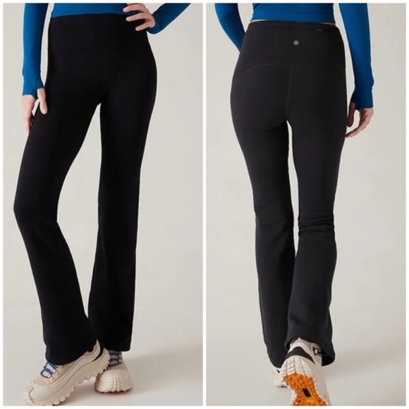 Athleta Altitude Pant Polartec Power Stretch Black XL - Picture 1 of 6